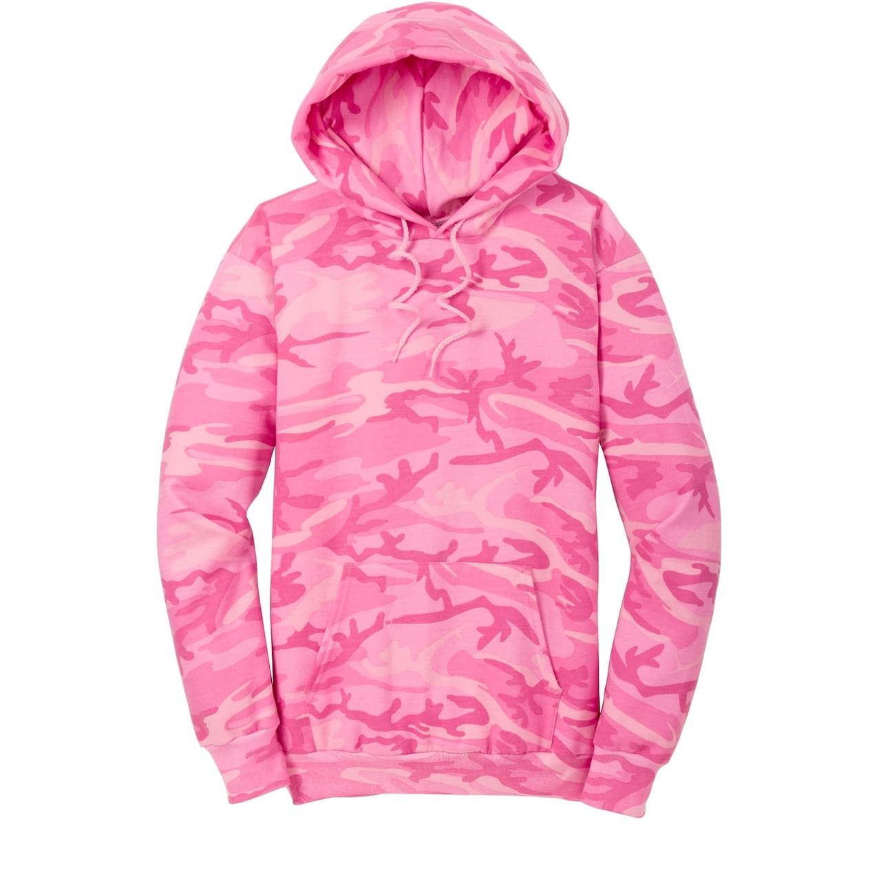 Port & Company® Camo Core Fleece Pullover Hooded Sweatshirt